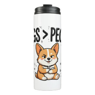 Bouteilles Isothermes Dogs Over People Tee Corgi Sassy