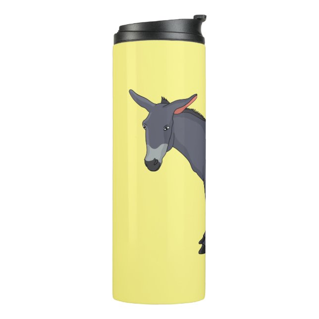 Bouteilles Isothermes Donkey cartoon (Tourné sur la gauche)