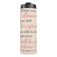 Douce & Élégante - Proverbes 3:24