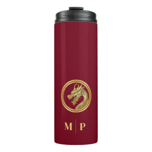 Bouteilles Isothermes Dragon d'or personnalisé -
