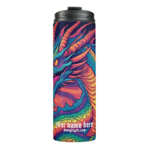 BOUTEILLES ISOTHERMES DRAGON ET ÉCHELONS COLORÉS