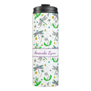 Bouteilles Isothermes Dragonflies et Dandelions personnalisés
