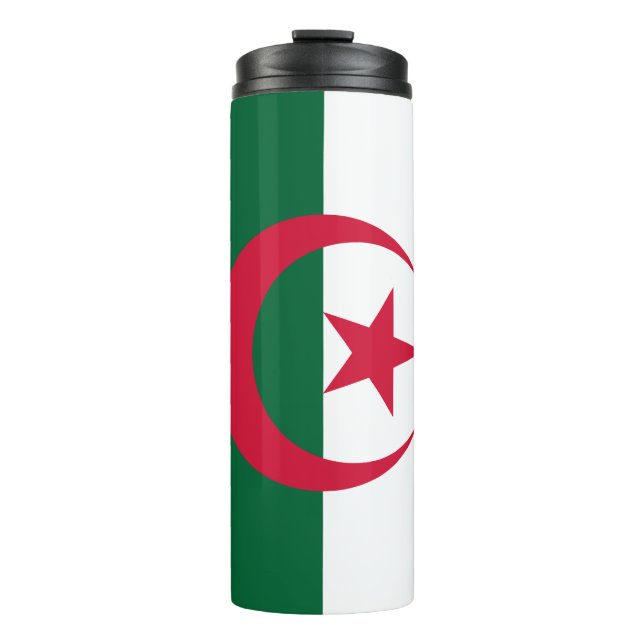 Bouteilles Isothermes Drapeau algérien patriotique (Devant)