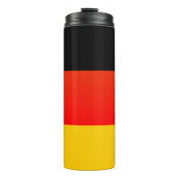 Drapeau allemand ou Drapeau allemand Tumbler therm