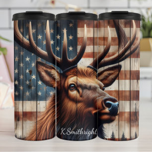 Bouteilles Isothermes Drapeau américain Majestic Elk