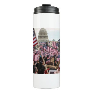 Bouteilles Isothermes Drapeau américain Patriotique USA Capitole Liberté