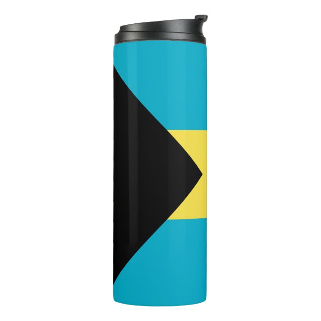 Bouteilles Isothermes Drapeau bahamien (Tourné sur la gauche)