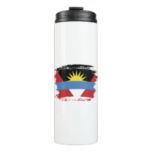 Bouteilles Isothermes drapeau d'Antigua-et-Barbuda