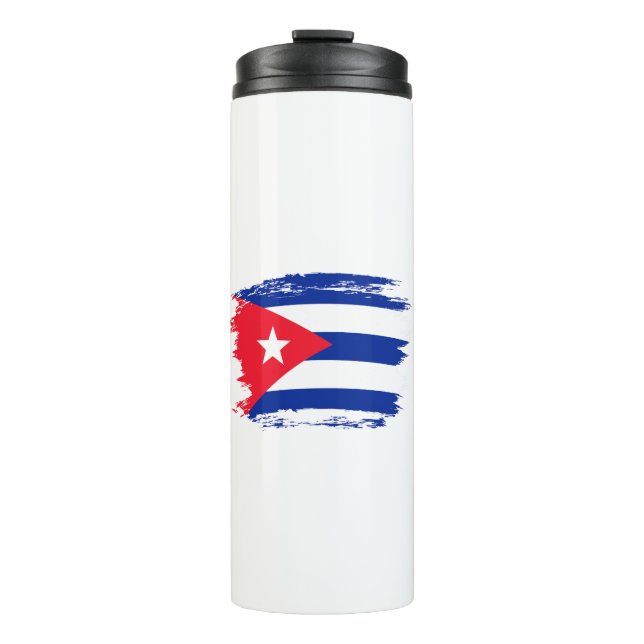 Bouteilles Isothermes drapeau de Cuba (Devant)