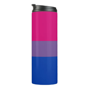 Bouteilles Isothermes Drapeau de fierté bisexuel