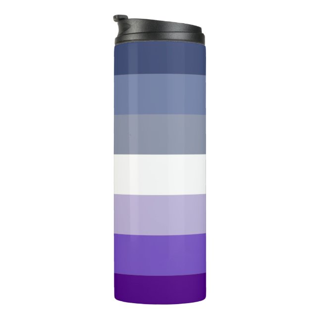 Bouteilles Isothermes Drapeau de fierté lesbienne Butch (Tourné sur la droite)