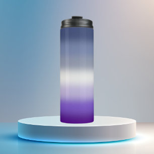 Bouteilles Isothermes Drapeau de fierté lesbienne Butch à dégradé