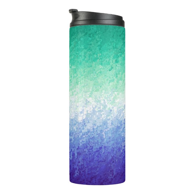 Bouteilles Isothermes Drapeau de fierté MLM abstrait grunge pour les hom (Tourné sur la droite)