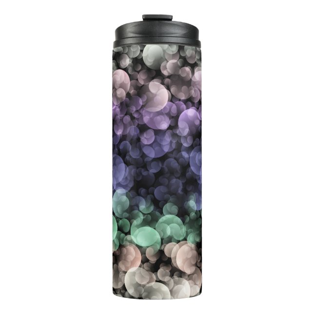 Bouteilles Isothermes Drapeau de fierté Uingender Boho Groovy Bulles Écl (Devant)