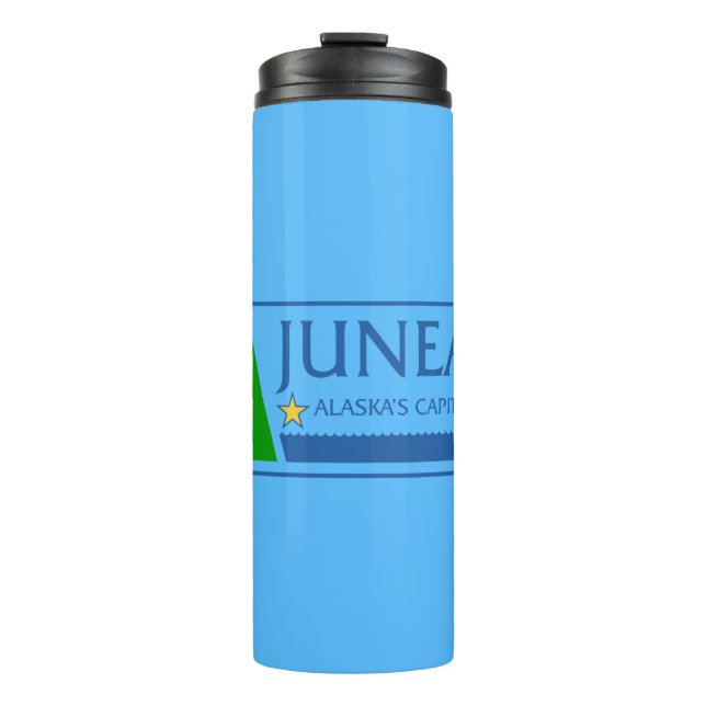 Bouteilles Isothermes Drapeau de Juneau, Alaska Thermal Tumbler (Devant)