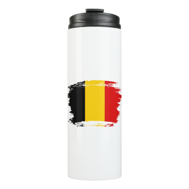 Bouteilles Isothermes Drapeau de la Belgique (Devant)