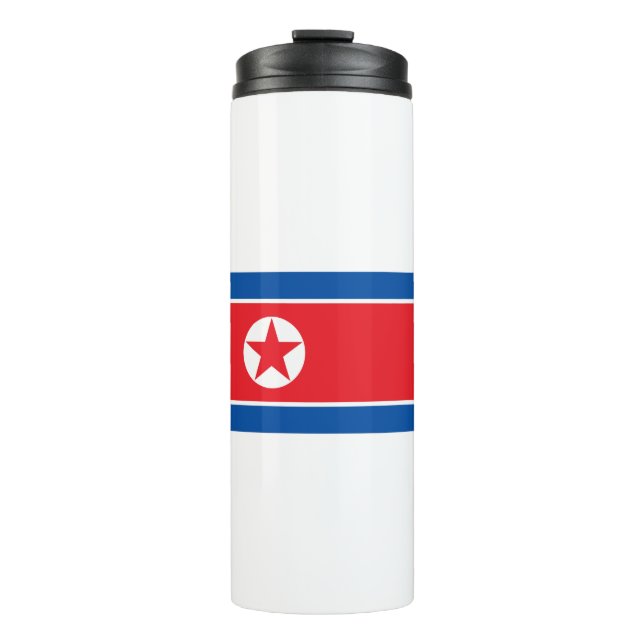 Bouteilles Isothermes Drapeau de la Corée du Nord (Devant)
