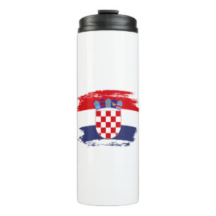 Bouteilles Isothermes Drapeau de la Croatie