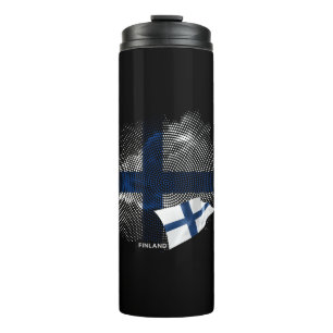 Bouteilles Isothermes Drapeau de la Finlande