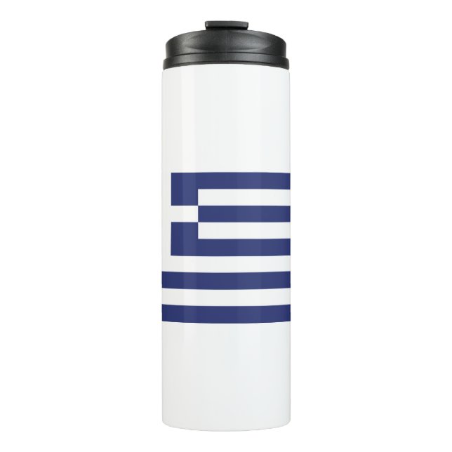 Bouteilles Isothermes Drapeau de la Grèce (Devant)