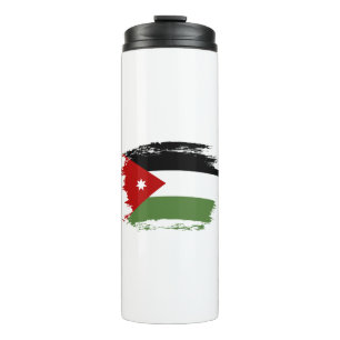 Bouteilles Isothermes Drapeau de la Jordanie