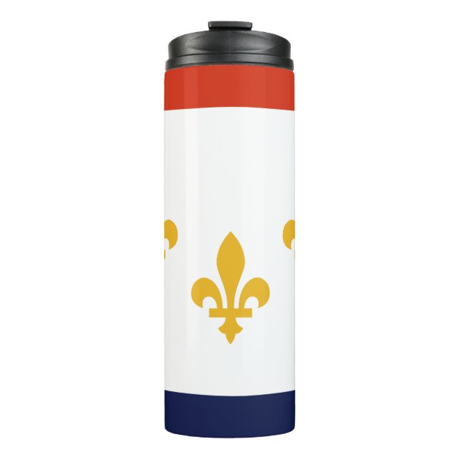 Bouteilles Isothermes Drapeau de la Nouvelle-Orléans, Louisiane Tumbler  (Devant)