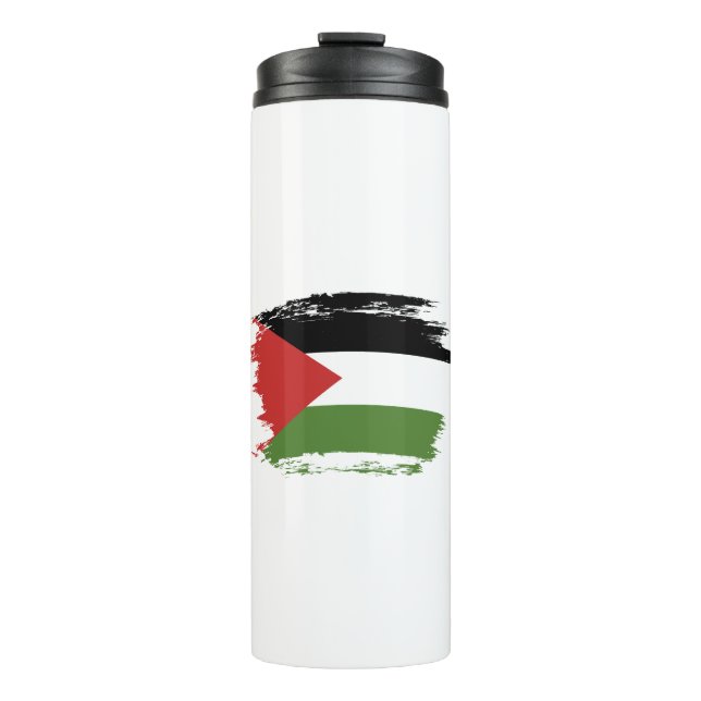 Bouteilles Isothermes drapeau de la Palestine (Devant)