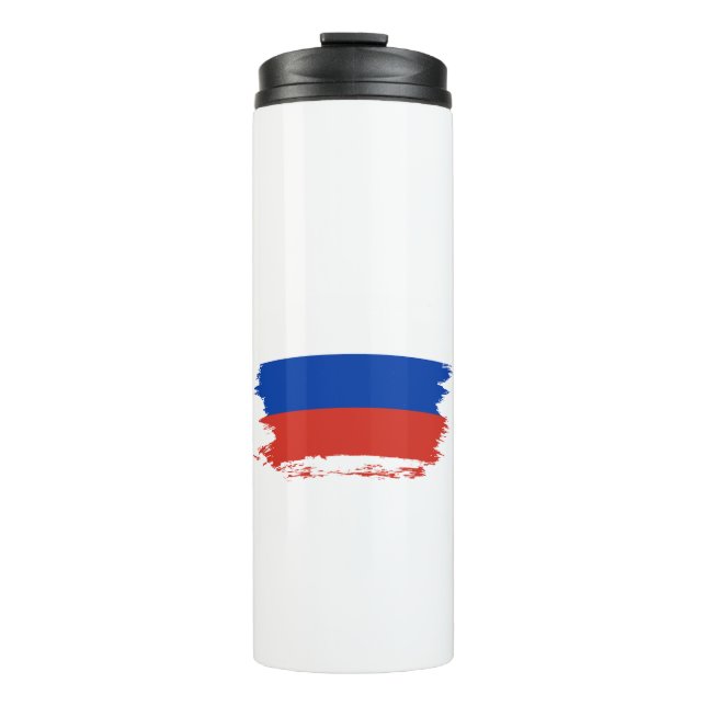 Bouteilles Isothermes Drapeau de la Russie (Devant)