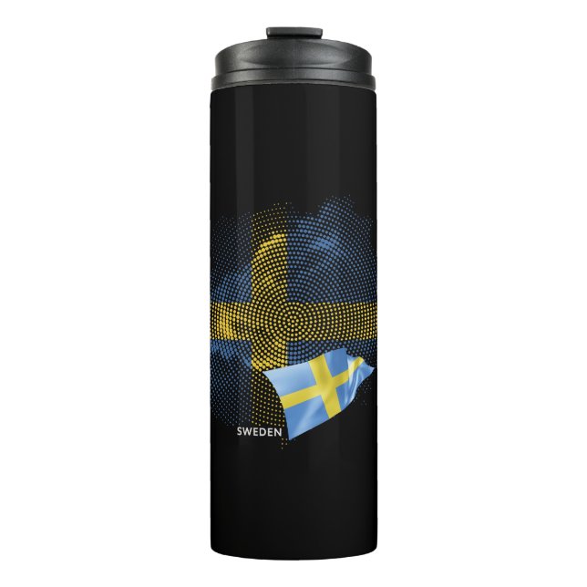 Bouteilles Isothermes drapeau de la Suède (Devant)