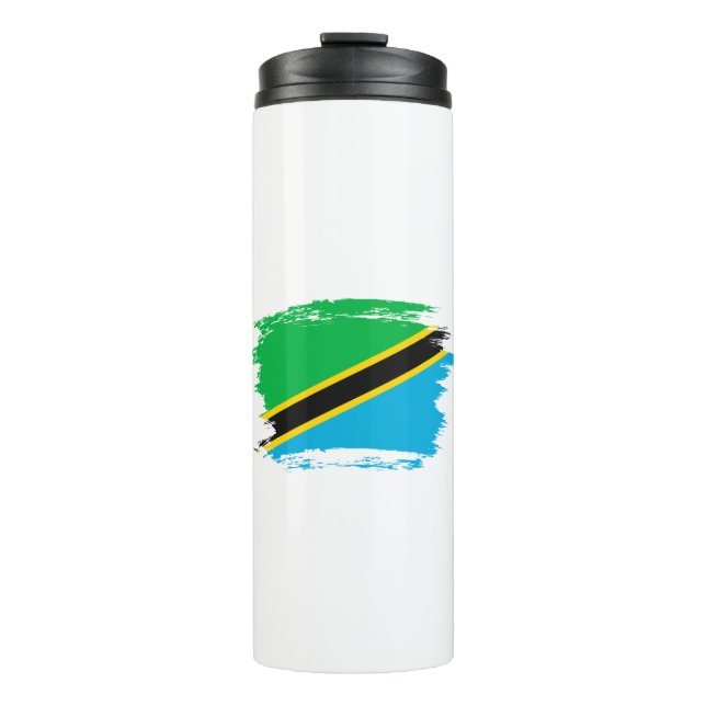 Bouteilles Isothermes Drapeau de la Tanzanie (Devant)