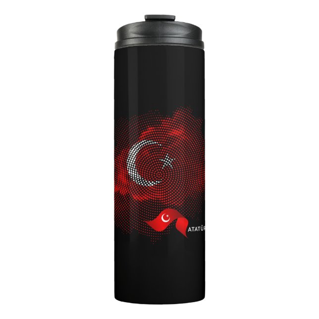 Bouteilles Isothermes Drapeau de la Turquie (Devant)