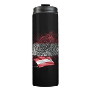 Bouteilles Isothermes Drapeau de l'Autriche