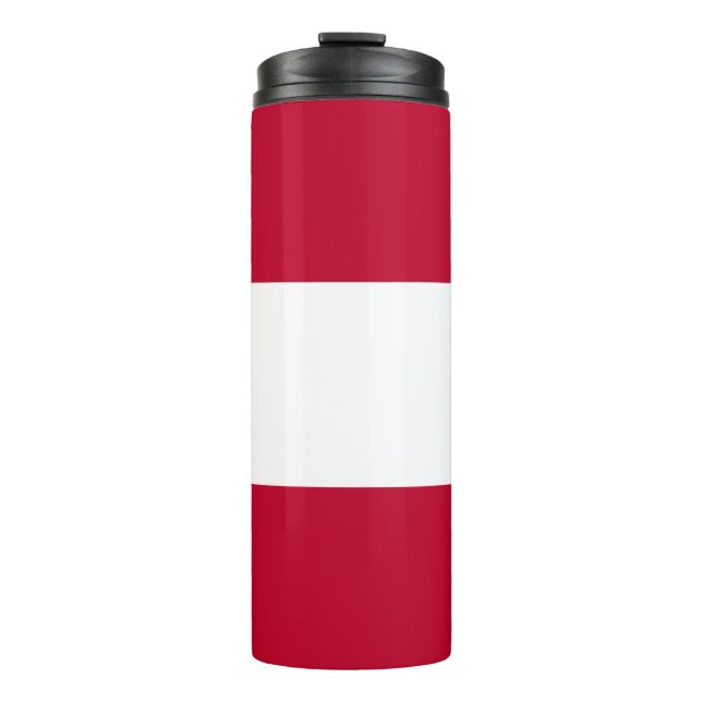 Bouteilles Isothermes Drapeau de l'Autriche Totalement (Devant)