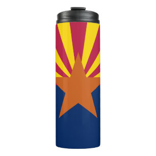 Bouteilles Isothermes Drapeau de l'État de l'Arizona
