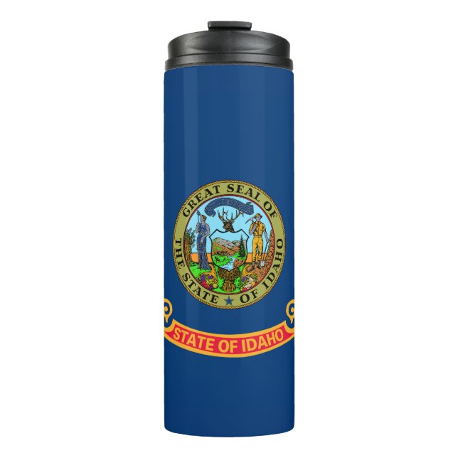 Bouteilles Isothermes Drapeau de l'État de l'Idaho (Devant)