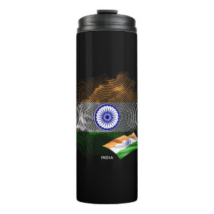 Bouteilles Isothermes Drapeau de l'Inde