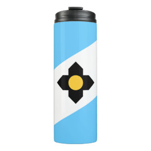 Bouteilles Isothermes Drapeau de Madison, Paruline thermique du Wisconsi