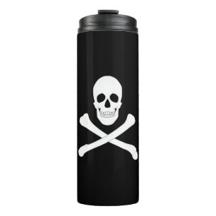 Bouteilles Isothermes Drapeau de pirate (crâne et os croisés) (Jolly rog
