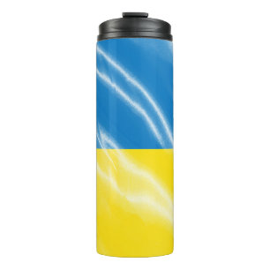 Bouteilles Isothermes Drapeau de soie ukrainien