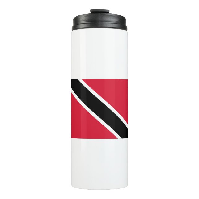 Bouteilles Isothermes Drapeau de Trinité-et-Tobago (Devant)