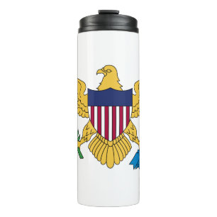 Bouteilles Isothermes Drapeau des Îles Vierges des États-Unis