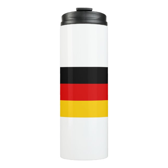 Bouteilles Isothermes Drapeau Deutschland - Allemagne (Devant)