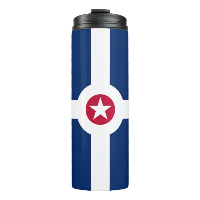 Bouteilles Isothermes Drapeau d'Indianapolis, Indiana Thermal Tumbler (Devant)