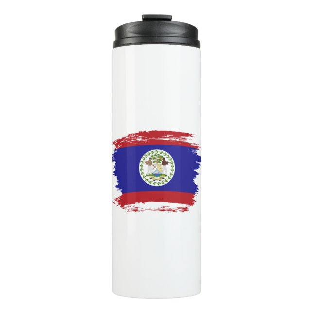 Bouteilles Isothermes Drapeau du Belize (Devant)