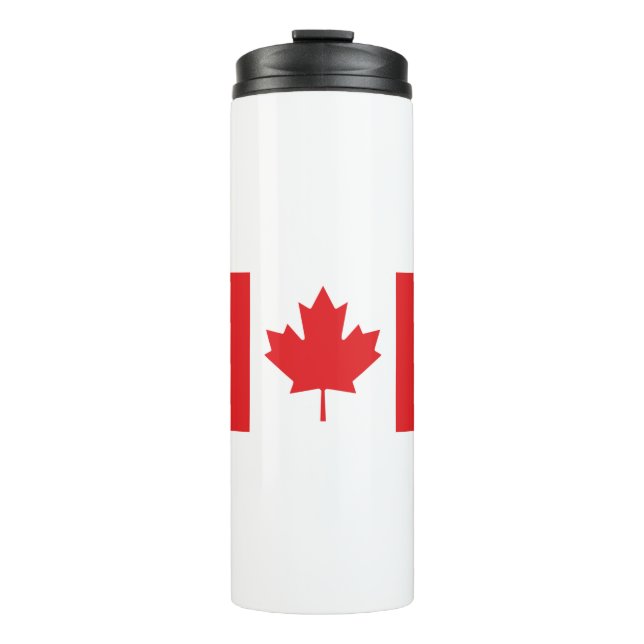 Bouteilles Isothermes Drapeau du Canada (Devant)