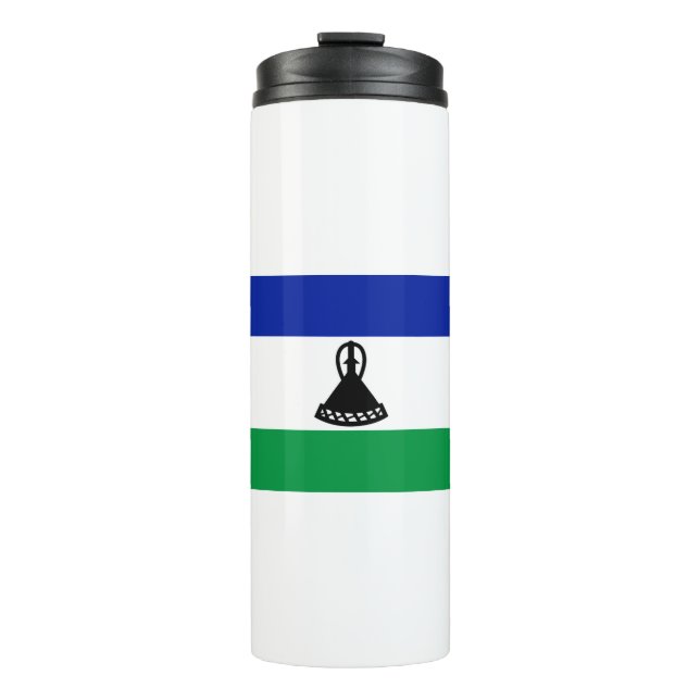 Bouteilles Isothermes Drapeau du Lesotho (Devant)