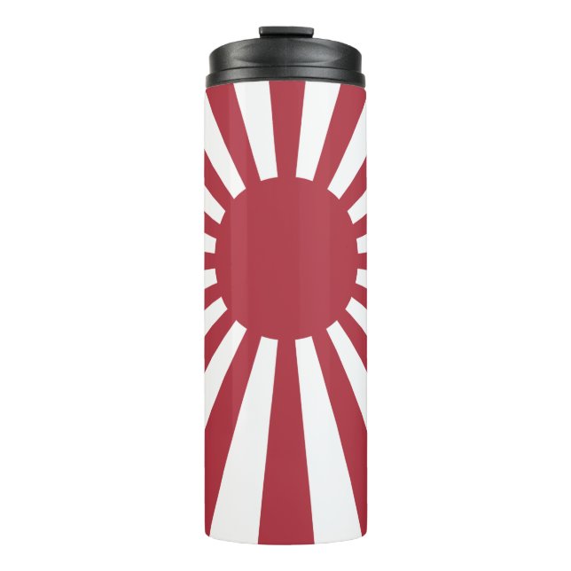 Bouteilles Isothermes Drapeau du Soleil Levant impérial japonais, d'Edo  (Devant)