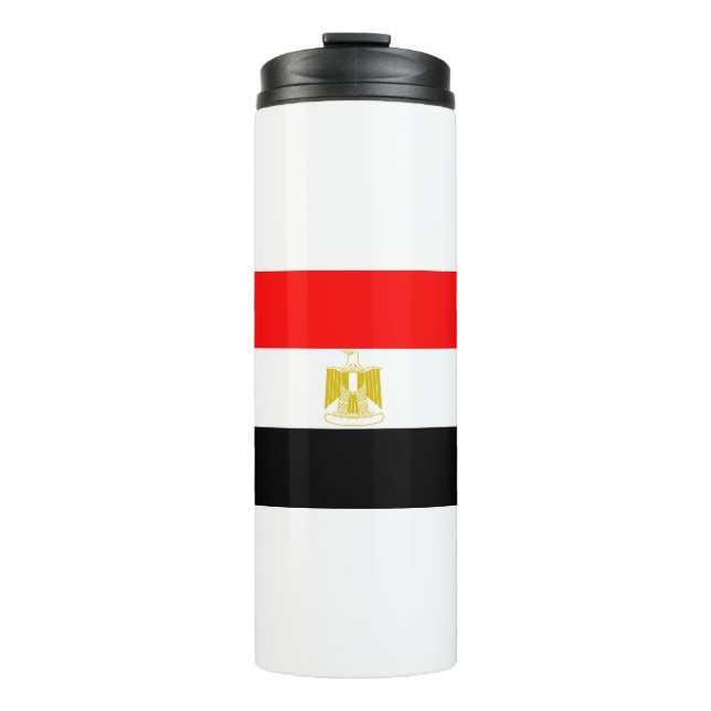 Bouteilles Isothermes Drapeau égyptien (Devant)