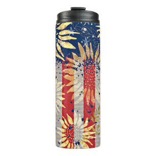 Bouteilles Isothermes Drapeau et tournesols