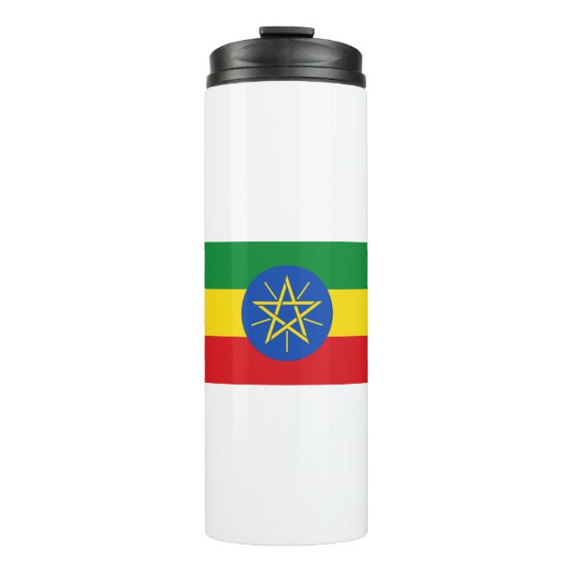 Bouteilles Isothermes Drapeau Éthiopie (Devant)